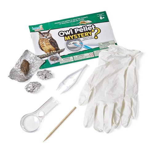  hand2mind Animal Science Kit For Kids (Ages 8+) - Build 10 STEM Experiments & Activity Set | Learn Veterinary & Animal Biology, Dissect Owl Pellets, and More | Educational Toys | S