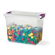 hand2mind Foam Square Color Tiles (Set of 2,000): Toys & Games