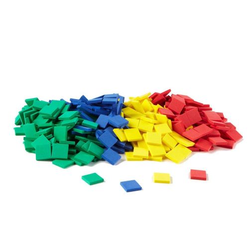  hand2mind Foam Square Color Tiles (Set of 2,000): Toys & Games