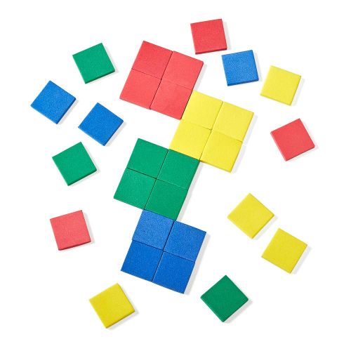  hand2mind Foam Square Color Tiles (Set of 2,000): Toys & Games