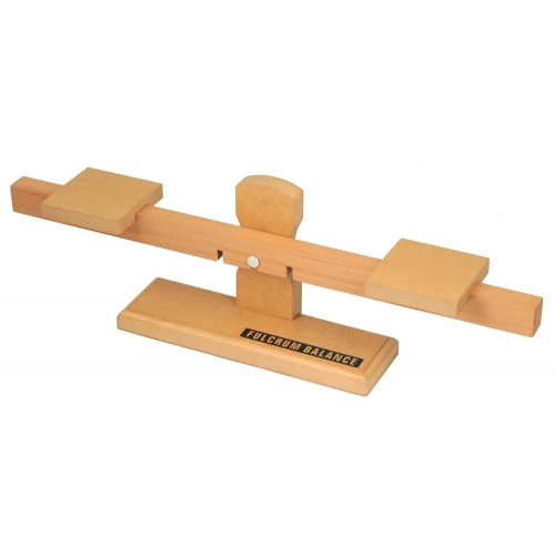  ETA hand2mind Wood Simple Machine Collection with Inclined Plane and Cart, Double Pulley, Lever (Set of 12)