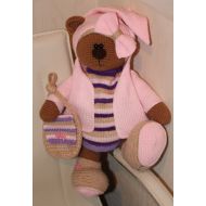 HandMadeByJaneG Crochet Teddy Bear / Handmade Teddy Bear / handmade dolls / Amigurumi Dolls