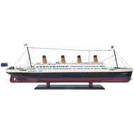 Handcrafted Model Ships RMS Titanic 40 - Titanic Model Cruise Liner - Wooden Cruise Ship - Museum Qual