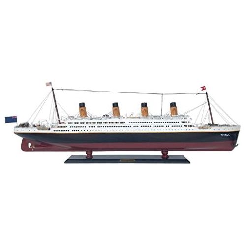  Handcrafted Model Ships RMS Titanic 40 - Titanic Model Cruise Liner - Wooden Cruise Ship - Museum Qual