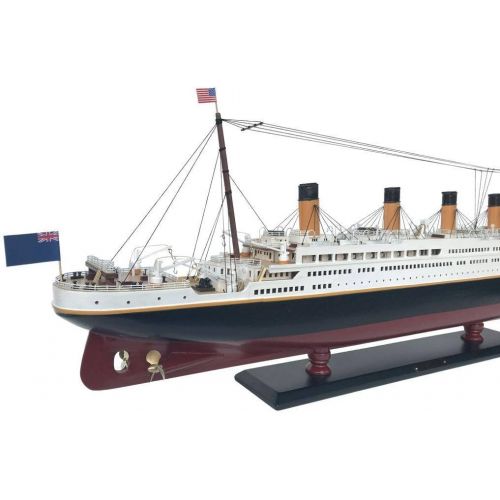  Handcrafted Model Ships RMS Titanic 40 - Titanic Model Cruise Liner - Wooden Cruise Ship - Museum Qual