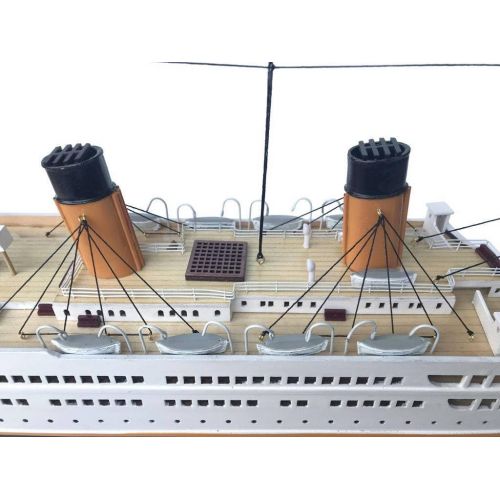  Handcrafted Model Ships RMS Titanic 40 - Titanic Model Cruise Liner - Wooden Cruise Ship - Museum Qual