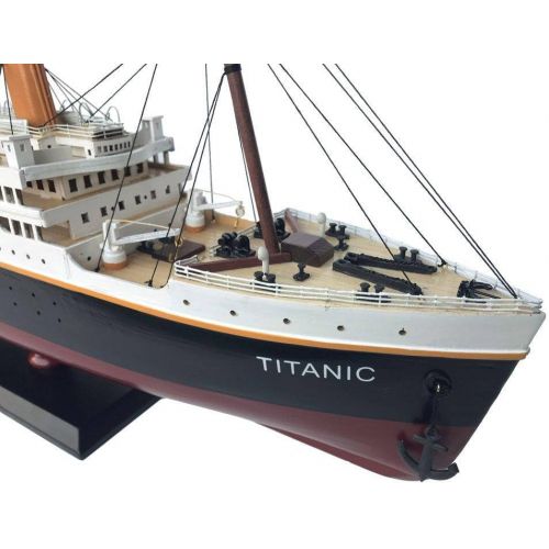  Handcrafted Model Ships RMS Titanic 40 - Titanic Model Cruise Liner - Wooden Cruise Ship - Museum Qual