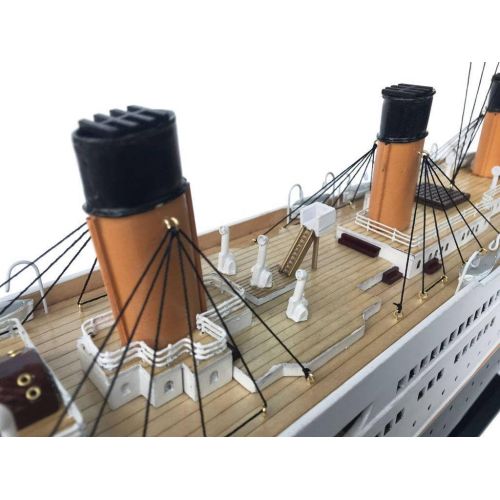  Handcrafted Model Ships RMS Titanic 40 - Titanic Model Cruise Liner - Wooden Cruise Ship - Museum Qual