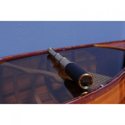  Handheld Telescope in Wooden Case by Old Modern Handicrafts