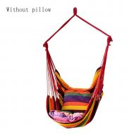 Handheld Dickin Canvas Swing Chair Hanging Rope Garden Indoor Outdoor 150Kg Weight Bearing Hammocks Without Pillow