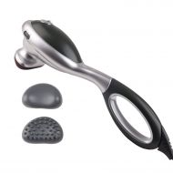 Handheld Massager Percussion Back Massager with Heat - Electric Deep Tissue Massage for Back, Shoulder, Neck, Leg and Foot