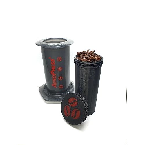  For AeroPress (NOT included) Coffee Beans Box Holder Organizer Container for Coffee Beans Storage