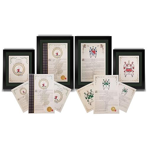  Boling - Coat of Arms, Crest & History 11x17 Print - Surname Origin: Germany
