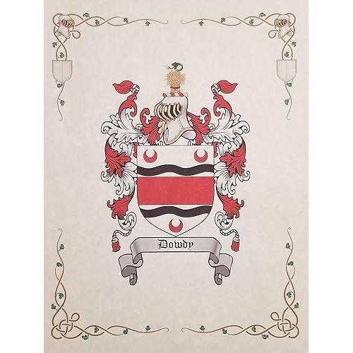  Boling - Coat of Arms, Crest & History 3 Print Combo - Surname Origin: England