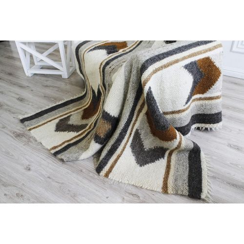  Handmade throw blankets and wool items Luxury Throw Blanket King Size Brown Hand Woven Bed Coverlet Sofa Cover Warm Plaid Rustic Living Room Home Decor