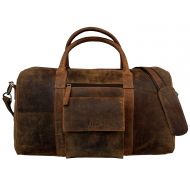 Handolederco. Leather Travel Duffel Mens Full Grain Leather Duffel Bag Overnight Travel Duffle Weekender Bag