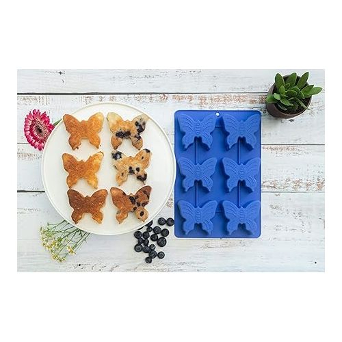  Spring Fling Silicone Butterfly Shaped Silicone Cupcake Mold