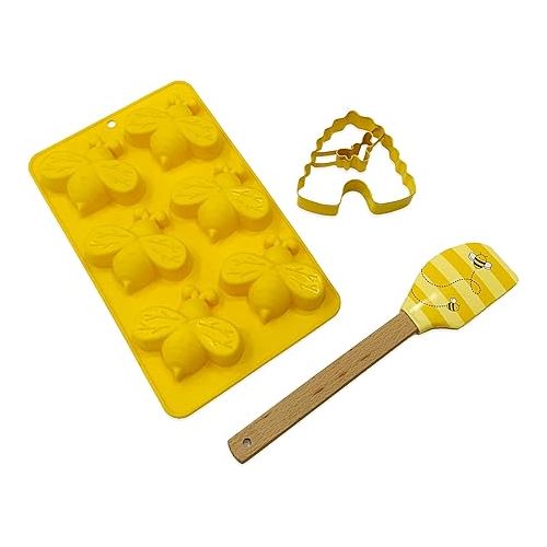  Spring Fling Busy Bee 3-Piece Real Baking Set with Recipes