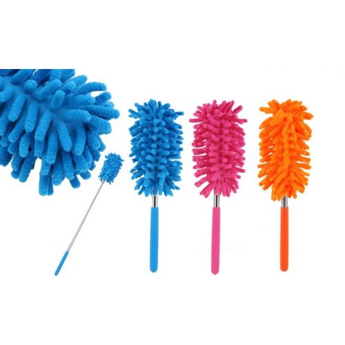  Handy Telescoping Microfiber Duster for Car and Household Cleaning (1- or 2-Pack)