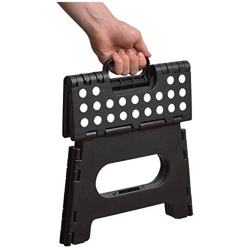  [아마존베스트]Handy Laundry Folding Step Stool - The Lightweight Step Stool is Sturdy Enough to Support Adults and Safe Enough for Kids. Opens Easy with One Flip. Great for Kitchen, Bathroom, Bedroom, Kids or