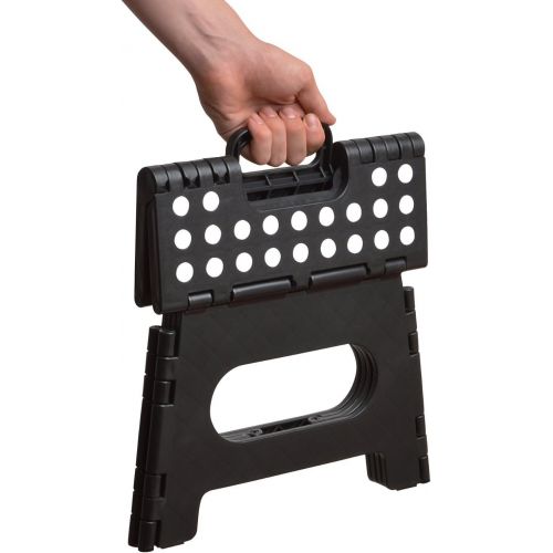  [아마존베스트]Handy Laundry Folding Step Stool - The Lightweight Step Stool is Sturdy Enough to Support Adults and Safe Enough for Kids. Opens Easy with One Flip. Great for Kitchen, Bathroom, Bedroom, Kids or