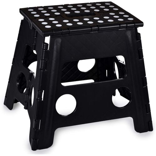  [아마존베스트]Handy Laundry Folding Step Stool, 13 Inch - The Anti-Skid Step Stool is Sturdy to Support Adults and Safe Enough for Kids. Opens Easy with One Flip. Great for Kitchen, Bathroom, Bedroom, Kids or