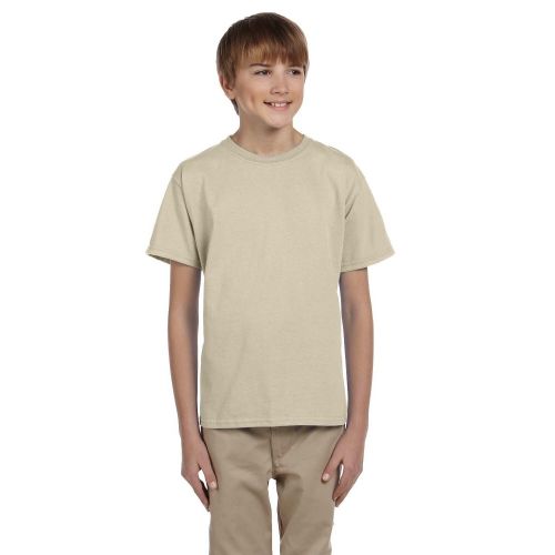  Hanes Boys Sand Comfortblend EcoSmart Crewneck T-shirt by Hanes