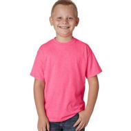 Hanes Boys X-Temp Neon Pink Cotton/Polyester Heather Performance T-shirt by Hanes
