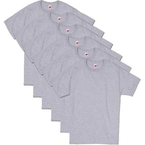  Hanes Mens ComfortSoft Short Sleeve T-Shirt (6 Pack)