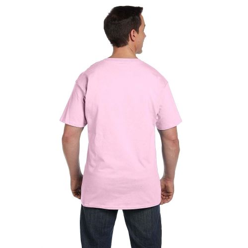  Hanes Mens Short-Sleeve Pocket T-Shirt (Pack of 2)