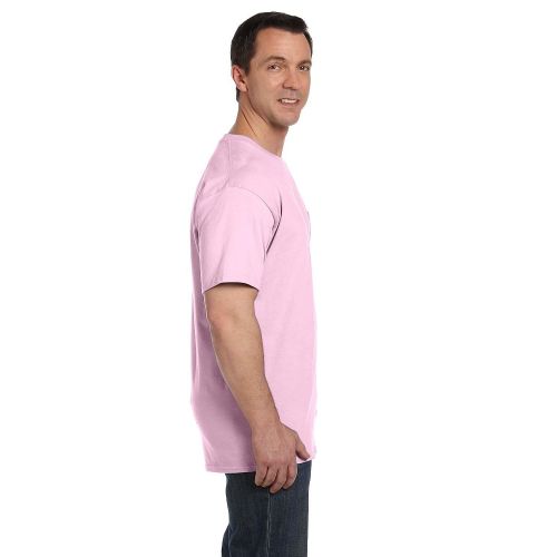  Hanes Mens Short-Sleeve Pocket T-Shirt (Pack of 2)