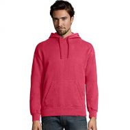 Hanes Mens ComfortWash Garment Dyed Fleece Hoodie Sweatshirt
