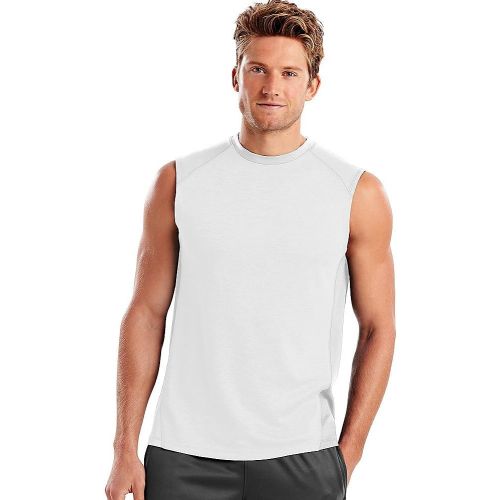  Hanes Sport Mens Performance Muscle Tee