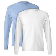 Hanes 5586 Mens Tagless Long Sleeve Tee 2-Pack