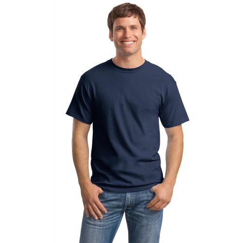  Hanes by Mens Tagless ComfortSoft Crewneck T-Shirt_Navy_2XL