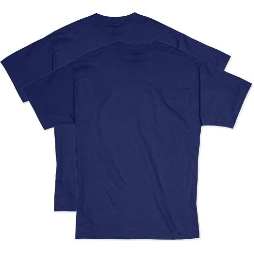  Hanes Mens Short Sleeve Beefy-T (Pack of 2)