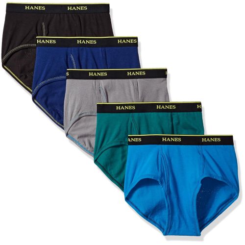  Hanes Mens 5-Pack Cool Comfort Lightweight Breathable Mesh Brief