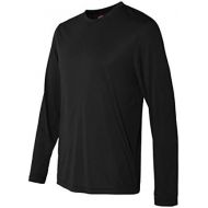 Hanes Mens Long Sleeve Cool Dri T-Shirt UPF 50+ (Pack of 2)