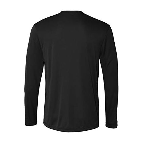  Hanes Mens Long Sleeve Cool Dri T-Shirt UPF 50+ (Pack of 2)