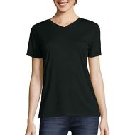 Hanes Womens Cooldri Short Sleeve Performance V-Neck T-Shirt (2 Pack)