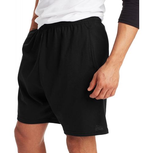  Hanes Mens Jersey Pocket Short