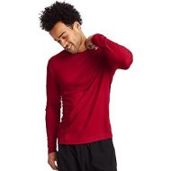 Hanes Mens Long Sleeve Cool Dri T-Shirt UPF 50+ (Pack of 2)