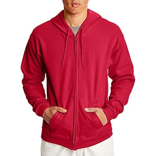  할로윈 용품Hanes Mens Full-Zip Eco-Smart Hoodie