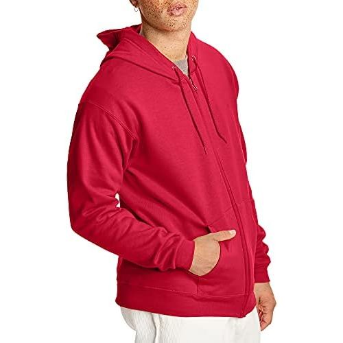  할로윈 용품Hanes Mens Full-Zip Eco-Smart Hoodie