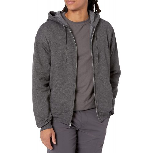  [무료배송]Hanes Mens Full-Zip Eco-Smart Hoodie