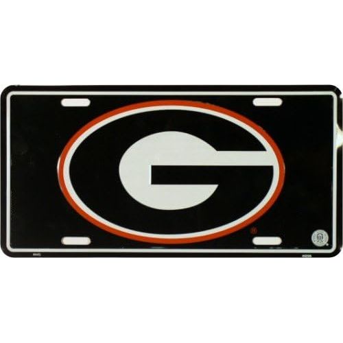  HangTime University of Georgia License Plate Tin Sign 6 x 12in