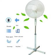 [아마존핫딜]Hangang Standventilator hoehenverstellbar 130 cm / 51 Zoll grosser Standventilator mit 3-Gang-Einstellungen mit 2 freien Mesh-Staubschutzhuellen …