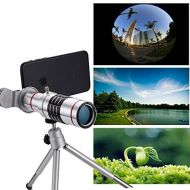 Camera Lens,Hangang Phones Camera Lens Kits,Cell Phone Camera Lens Kits18X Zoom Telephoto Lens + Tripod + Bag + Lens cap + Lens cleaning cloth + Universal clip for iPhone and Smart