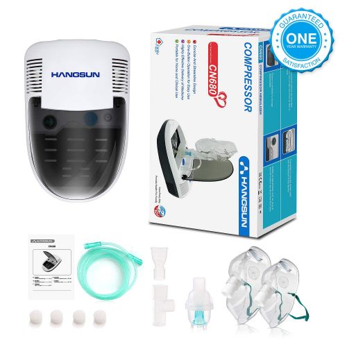  Hangsun Compact Compressor System Vaporizer Mist Inhaler Machine CN680 for Kids and Adults Home Use