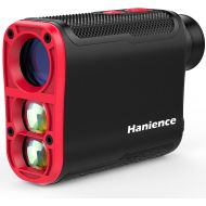 Hanience Golf Rangefinder 1200 Yards High Precision Professional Laser Range Finder Golfing with Pinsensor, Speed, Slope Compensation, 6X Magnification